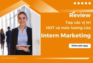 Review toàn bộ các vị trí HOT và mức lương Intern Marketing 2023