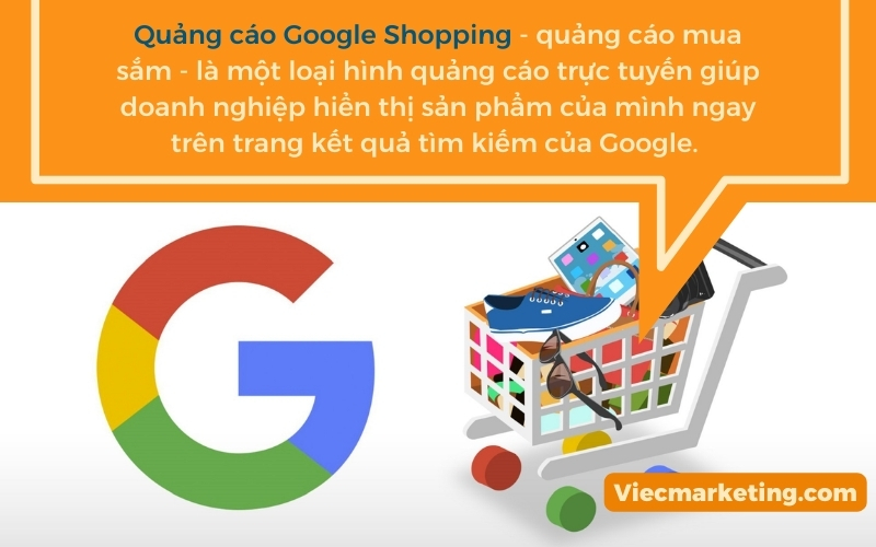 Quảng cáo Google Shopping là một hình thức quảng cáo trực tuyến