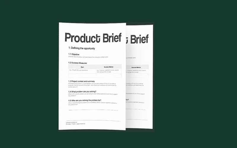 Các thông tin liên quan đến sản phẩm/dịch vụ trong Brief giúp hiện thực hóa chiến lược Marketing hiệu quả